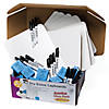 Dry Erase Board Class Pack, 30 Each of Boards, Markers, & Erasers Image 2
