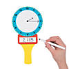Dry Erase Clocks - 12 Pc. Image 1