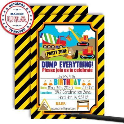 Dump Everything Invitations 40pc. by AmandaCreation Image 3