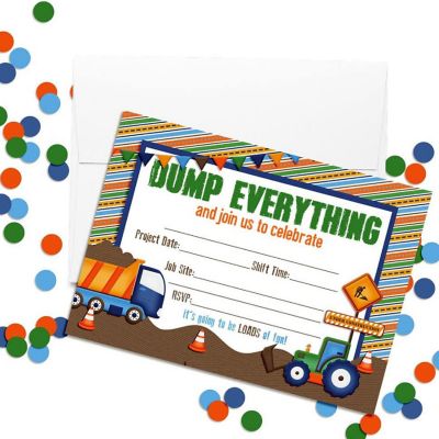 Dump Everything Invitations 40pc. by AmandaCreation Image 2