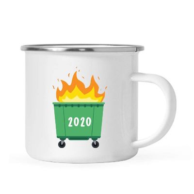 Dumpster Fire 2025 11oz Campfire Mug Image 1