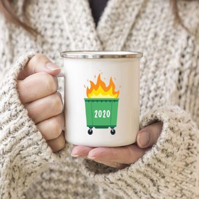 Dumpster Fire 2025 11oz Campfire Mug Image 2