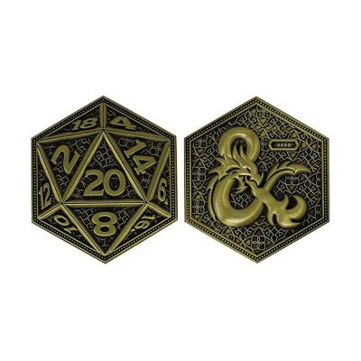 Dungeons & Dragons 20-Sided Die Limited Edition Collector Coin Image 1