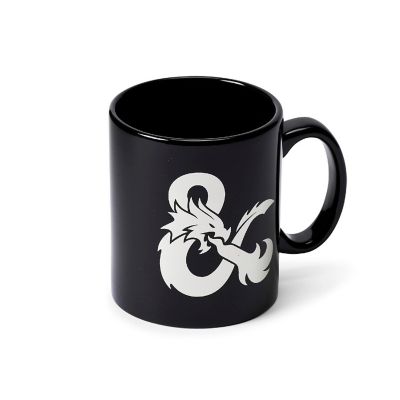 Dungeons & Dragons Black Ceramic Ampersand Logo Mug - 16-Ounces Image 2