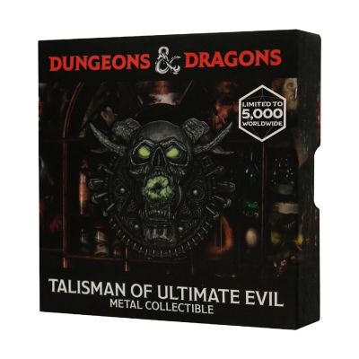 Dungeons & Dragons Talisman of Ultimate Evil Medallion and Art Card Image 3