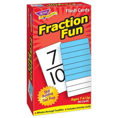 DUP Fraction Fun Skill Drill Flash Cards Image 1