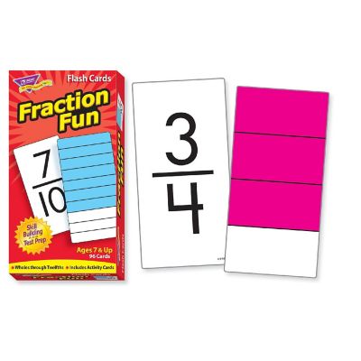DUP Fraction Fun Skill Drill Flash Cards Image 2