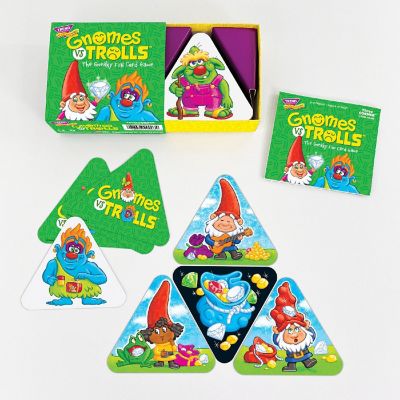 DUP GNOMES vs TROLLS Three Corner Card Game Image 1