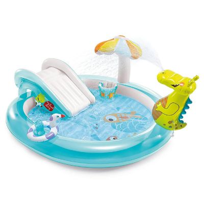 Dup Intex Gator Inflatable Pool Play Center Image 1