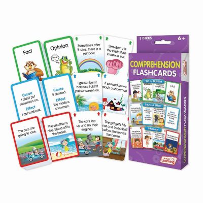 DUP Junior Learning JL217 Comprehension Flashcards Medium Image 1