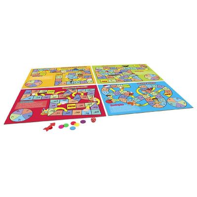DUP Junior Learning Phonics Board Games Set, 6 Counters Language Skills Pre K-K Image 1