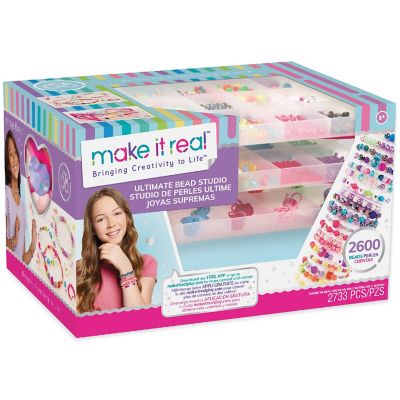 Dup Make It Real: Ultimate Bead Studio Craft Kit, 2733 Pieces Image 1