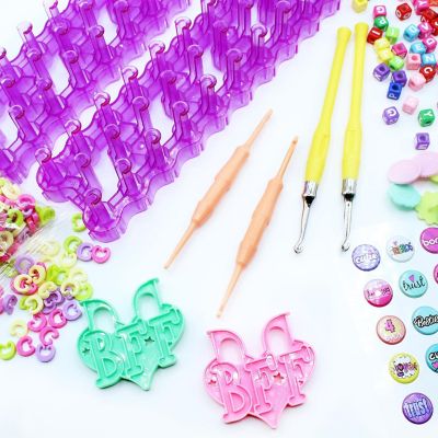 Dup Rainbow Loom Bff Mega Button Set Featuring New Bff Loom Image 3
