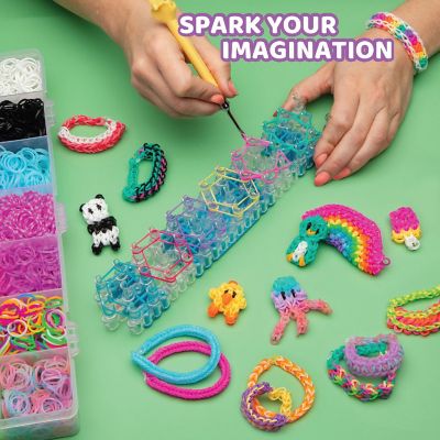 Dup Rainbow Loom- Mega Combo Set Features, 7,000 Rubber Bands Image 2