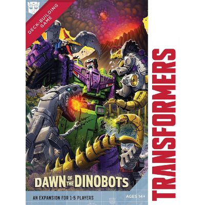 Dup Transformers Deck-Building Game: Dawn Of The Dinobots Expansion -14+ Image 3