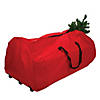 Dyno - 56" Red and Black Rolling Artificial Christmas Tree Storage Bag Image 1