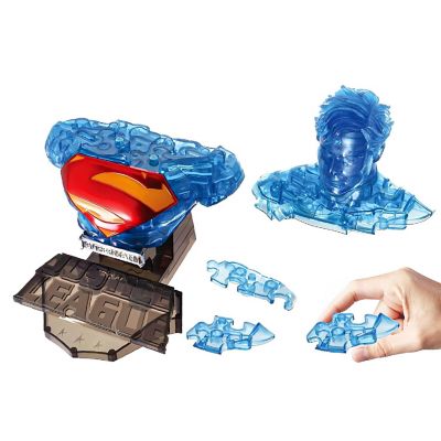Eaglemoss DC Superman 72 Piece 3D Jigsaw Puzzle  Crystal Color Brand New Image 1