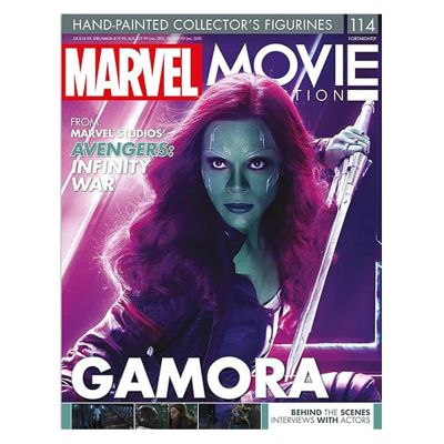 Eaglemoss Marvel Movie Collection Magazine Issue #114 Gamora Brand New Image 1