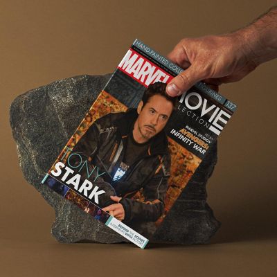 Eaglemoss Marvel Movie Collection Magazine Issue #137 Tony Stark (Tracksuit) New Image 1