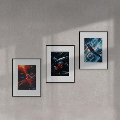 Eaglemoss Star Trek Universe Giclee Print 3-Pack Image 2