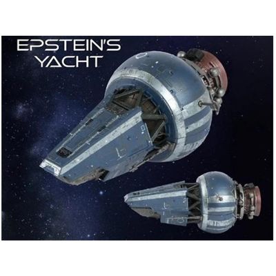 Eaglemoss The Expanse Ship Replica  Epstein Yacht Brand New Image 2