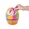 Easter Basket with Stuffed Peekaboo Figures - 13 Pc. Image 1
