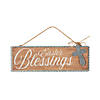 Easter Blessings Wall Sign Decoration Image 1