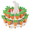 Easter Bunny Carrot Treat Stand with Cones Image 1