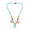 Easter Bunny Necklace Craft Kit - Makes 12 Image 1