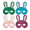 Easter Bunny Sequin Masks - 12 Pc. Image 1