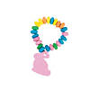 Easter Candy Stretchable Bunny Bracelets - 12 Pc. Image 1