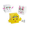 Easter Character Treat Boxes - 12 Pc. Image 1