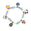 Easter Charm Bracelet Craft Kit - Makes 12 Image 1