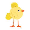 Easter Chick Standing Decorating Craft Kit - Makes 12 Image 1