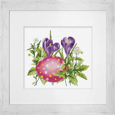 Easter Egg B1405L Counted Cross-Stitch Kit Image 1
