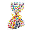 Easter Egg Cellophane Bags - 12 Pc. Image 1