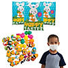 Easter Egg Hunt Kit for 50 with Kid&#8217;s Face Masks Image 1