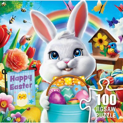 Easter Garden - 100 Piece Square Puzzle Image 3