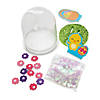 Easter Glitter Globe Craft Kit - Makes 12 Image 1