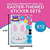 Easter Make-a-Character Sticker Sheets - 12 Pc. Image 1