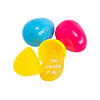 Easter Scavenger Hunt Cards in Plastic Easter Eggs - 12 Pc. Image 1