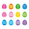 Easter Scavenger Hunt Cards in Plastic Easter Eggs - 12 Pc. Image 1