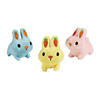 Easter Stuffed Bunnies with Carrot Ears - 12 Pc. Image 1