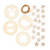 Easter Wooden Bead Craft Kit - Makes 3 Image 1