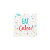 Eat Cake Birthday Beverage Napkins - 16 Pc. Image 1