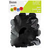 EBL Pom Pom 1" Black 40pc- 6PK Image 1