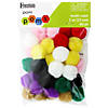 EBL Pom Pom 1" Multi 40pc- 6PK Image 1