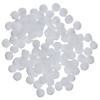 EBL Pom Pom 10mm White 100pc- 6PK Image 1