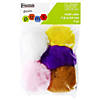 EBL Pom Pom 2.5" 5pc Multi- 6PK Image 1