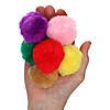 EBL Pom Pom 2" Black 8pc- 6PK Image 2